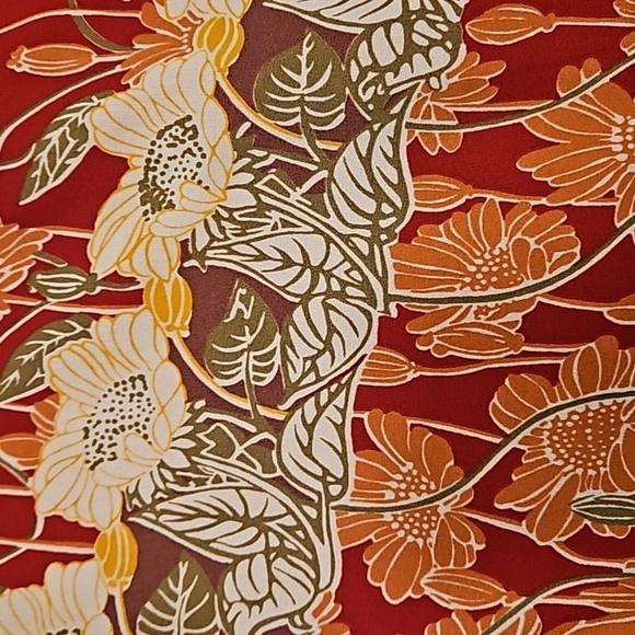 💕MADEWELL💕 Tulip-Sleeve Maxi Dress ~ Tall Sunflowers Print 4 - Picture 11 of 15